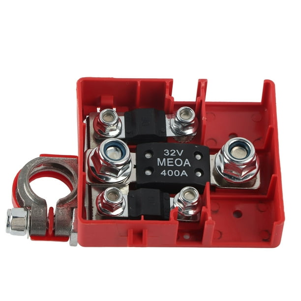 Borne De Distribution Batterie 32V 400A Avec Pince Et Fusible - Universelle