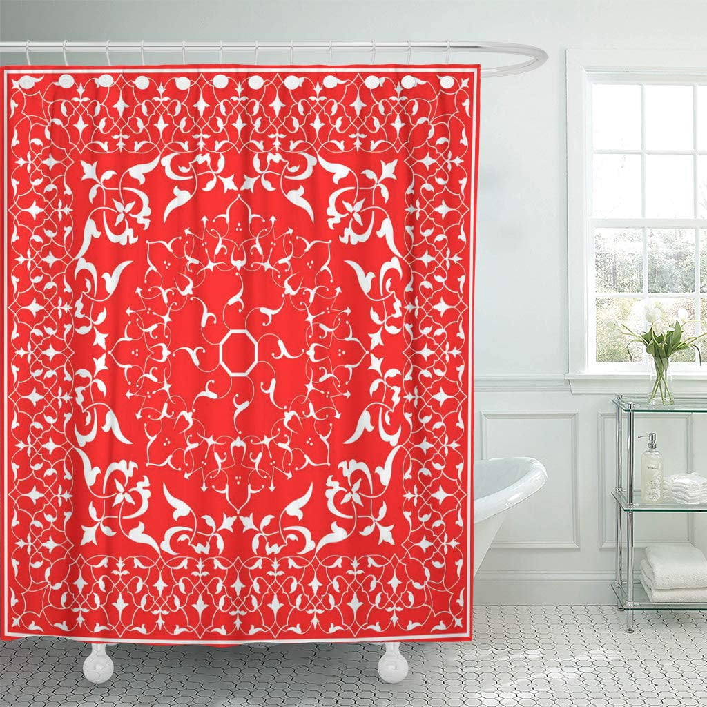 KSADK Paisley Traditional Ornamental and Bandana Design Abstract