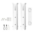 thumbnail image 2 of GARENDE 2 Tube Fishing Rod Holder Bracket 2 Rack Fishing Rod Holder for Trailer white, 2 of 9