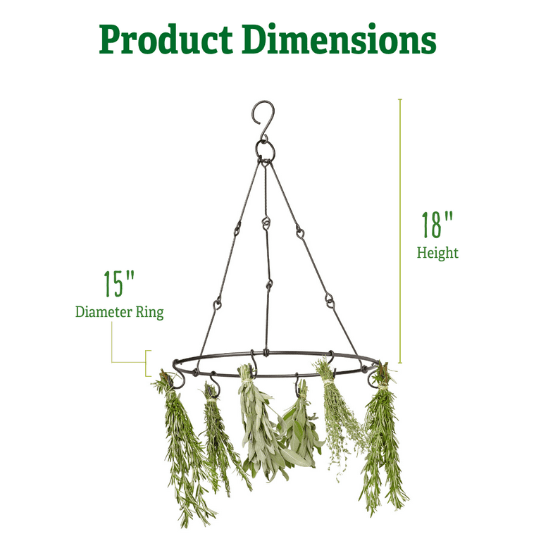 Herb Drying Rack Personalized Kitchen Herb Hanger Dry Herbs and