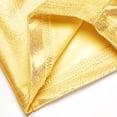 thumbnail image 3 of TIAOBUG Kids Girls Metallic Dance Boxer Shorts Yoga Sports Cycling Running Bronzing Bottoms Gold 13-14, 3 of 4