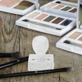 thumbnail image 1 of OULII White Lash Extension Stamp Tool for Convenient and Reusable Eye Makeup, 1 of 8