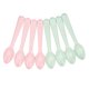 thumbnail image 2 of Juego de vajilla de simple. - Spoons_4 Rosa 4 verde Sunnimix vajilla de paja de trigo, 2 of 6