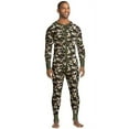 thumbnail image 2 of Hanes X-Temp Men's Organic Cotton Camo Thermal Union Suit 3X-4X, 2 of 2