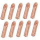 thumbnail image 1 of Boquillas de Cobre, Boquilla conductora de 10 piezas, superficie lisa resistente a la corrosión de 0.9 mm para la pistola de soldadoura de soldado Electónica industrial, 1 of 7