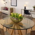 thumbnail image 2 of 32" Inch Round Glass Table Top 1/2" Thick Tempered Beveled Edge By Fab Glass And Mirror, 2 of 3