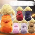 thumbnail image 2 of Methold Suéter para perros, ropa suave para perros, Sudadera con capucha deportiva, abrigo, ropa para cachorros y gatos Ropa para mascotas Rosa XXL, 2 of 6
