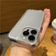 thumbnail image 2 of Funda Acrílica Transparente HD Para iPhone 14 13 12 11 Pro Max XR X XS 6 7 8 Plus SE Mini Dura De Color Jalea A Prueba De Golpes, 2 of 4
