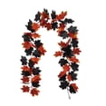 thumbnail image 1 of Halloween Autumn Maple Leaf Garland Made Of High Quality Materials Vivid Color Realistic And Durable, 1 of 6
