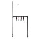 thumbnail image 5 of Estante plegable para acampar, soporte de almacenamiento de escritorio, organizador colgante con colgador ligero para barbacoa y Picnic al aire libre, 5 of 10
