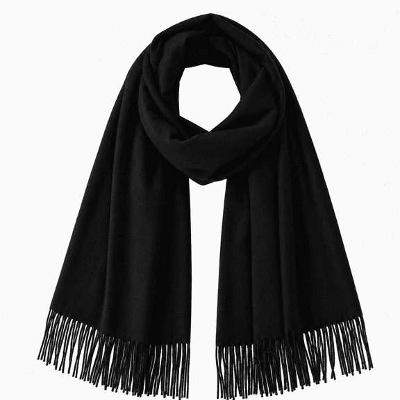 Women's Scarf Shawls and Wraps for Women Evening Dress Wedding Shawls for Bridesmaids for Bridesmaid Gifts Winter Scarves Black