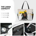 thumbnail image 3 of Fotbe Dachshund Sitting in Bathtub Bolsa de Viaje para Playa - Resistente al Agua, Bolsa Tote de Gran Capacidad y Ligera con 7 Bolsillos para Mujeres y Hombres, 3 of 7