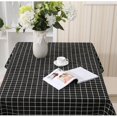 thumbnail image 1 of tablecloth simple pastoral Plaid  geometric rectangular tea table tablecloth tablecloth manufacturers, 1 of 7