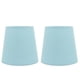 thumbnail image 1 of 1 pc Fabric Lampshade Dustproof Lamp Cover Soft Light Lampshade (Ice Blue), 1 of 3