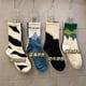 thumbnail image 1 of 5 pares de medias deportivas de algodón transpirables para hombre, calcetines de fibra de bambú para otoño e invierno, desodorante con absorción de sudor, calcetines de negocios, 1 of 5