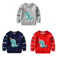 thumbnail image 2 of Suéter Navideño de Punto para Bebés y Niños Pequeños, Top de Algodón Cálido para Invierno, 2 of 4