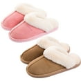 thumbnail image 5 of House Slippers Fashion Skid-proof Warm Plush Winter Slippers Slip-on Slippers, 5 of 5