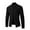 Black, variant on JTieacloth Mens Winter Cardigan Sweater Mens Autumn And Winter Fashion Casual Sweater Coat With Padded Sweater Knitted Cardigan Tops(Black)