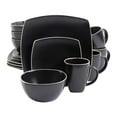 thumbnail image 3 of Gibson Elite Soho Lounge 16 Piece Dinnerware Set for 4, Matte Black (2 Pk), 3 of 6