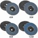 thumbnail image 3 of 8 discos de lijado de 76 mm con malla 40/60/80/120 para metal y madera., 3 of 5