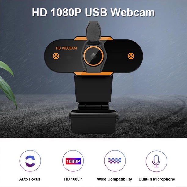 USB 2.0 Computadora PC Cámara web Video en línea 1080P HD Webcam con micrófono Ndcxsfigh Para estrenar