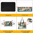 thumbnail image 4 of Bohemian Color Waterproof Picnic Blanket with Foldable Zipper, Suitable for Outdoor Use, Suitable for Travel, Camping, Beaches, Parks, Grasslands, Picnic Blanket Accessories, 4 of 8