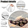 thumbnail image 6 of Uorisanigo ATV Seat Cover Floral Sugar Skull Four Wheeler Seat Cover Accessories Universal Waterproof Elastic ATV Back Seats Powersports Cushion Covers for Most ATVs Breathable Padded Protectors, 6 of 7