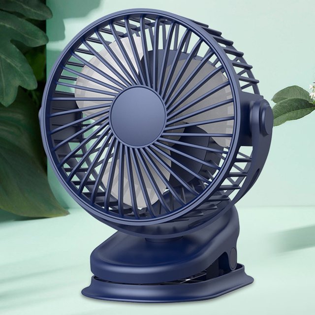 Mini ventilador portátil con carga USB ventilador silencioso para acampar al aire libre 3 velocidades para oficina en casa Hugtrwg Para estrenar