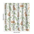 thumbnail image 3 of Eespoir Holiday Bath Curtain Set, Easter Themed No-Drill Curtain With Hooks, Complete Bathroom Decor For Spring, Includes Curtain And Hooks, Quick Setup(C), 3 of 6