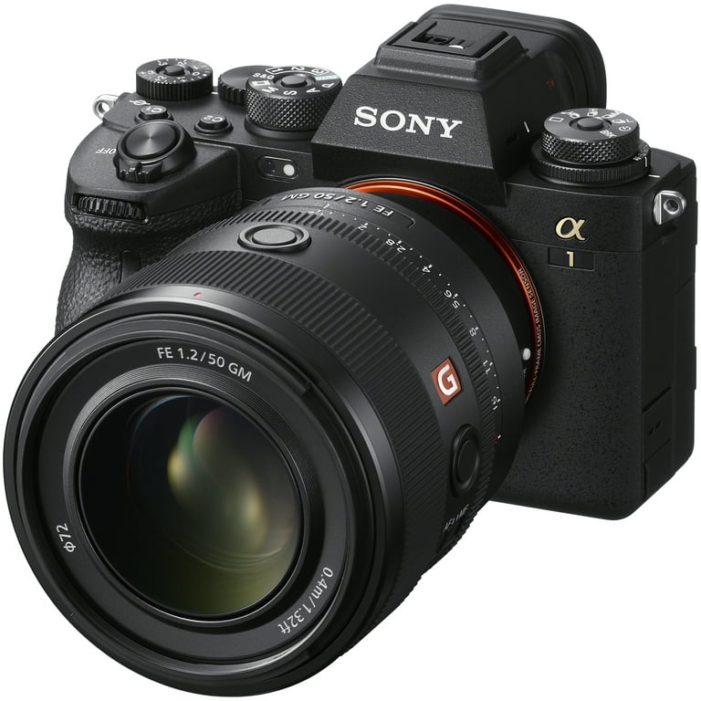 Sony FE 50mm F1.2 GM Full Frame Large Aperture G Master Lens for E 