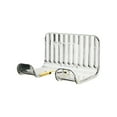 thumbnail image 1 of Ramiter Hair Dryer Rack Toilet Wall Mounted Air Duct Storage Rack Bathroom Storage Rack Hair Dryer Bracket Paper Plate Holders for Counter, 1 of 4