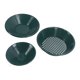 thumbnail image 2 of 3PCS Gold Panning Pan ABS Plastic Gold Washing Pan Kit Hand Operated Round Gold Dredging Prospecting Tools, 2 of 5