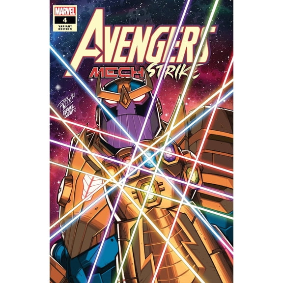 Collectible Avengers Mech Strike #4 (of 5) Ron Lim Var Marvel Comics Comic Book