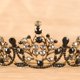 thumbnail image 3 of 1 Corona de cristal barroca de lujo, clásica, con diamantes de imitación, estilo reina, para el cabello, color negro., 3 of 7