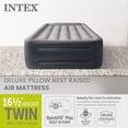 thumbnail image 2 of Intex Lit Oreiller de Luxe Dura Beam avec Pompe Intégrée, Jumeau, 2 of 8