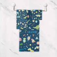 thumbnail image 4 of Coolnut 3 PCS Towel Cute Dinosaur Cotton Bath Towel Set (1 Bath Towel, 1 Hand Towel, 1 Washcloth) for Bathroom, Super Soft and Quick Dry Towels, 4 of 6
