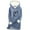 Blue, variant on DDAPJ pyju Women's Winter Warm Hoodie Sherpa Fleece Lined Pullover Oversized Heart Print Hooded Sweatshirt Heavyweight Casual Lounge Tops Gray XXL