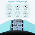 thumbnail image 4 of Headband with Battery for Quest 2, 10,000mAh Battery Pack Fast-charging VR Power Supply, Adjustable Elite Strap for Enhanced VR Support and Balance, Replacement Accessory, 4 of 9