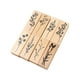 thumbnail image 5 of Kit de 8 sellos de goma de madera con diseño floral de , 6,5 x 2,2 x 2,5 cm, accesorios, 8 patrones diferentes para tarjetas de felicitación,, 5 of 8