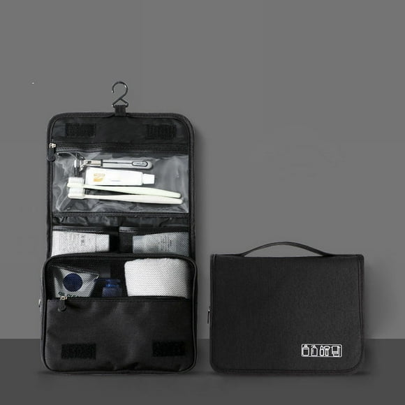 Travel Toiletries Bag for Men with Dry and Wet Separation Large Capacity Cosmetic Organizer Portable Travel Kit for Business Trips Makeup and Toiletry Storage Bag