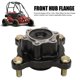 thumbnail image 4 of 17mm Front Hub Flange Rustproof High Hardness Front Wheel Hub Flange with 4 M10 Bolts For 110cc 150cc 250cc Go Kart, 4 of 5