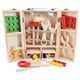 thumbnail image 1 of de herramientas para , jugue construcción Caja de almacenamiento de para juguetes de construcción Caja de herramientas de Hugo Los niños fingen jugar, 1 of 8