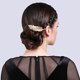thumbnail image 4 of Paquete de 12 pinzas para el cabello doradas para mujer, pinzas para el cabello minimalistas y delicadas para mujer, horquilla hueca geométrica de aleación, círculo de plumas, triángulo, luna, regalo, 4 of 4