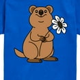 thumbnail image 3 of Quokka Flower  - Toddler And Youth Short Sleeve Graphic T-Shirt, 3 of 6