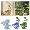 thumbnail image 2 of Easter Bunny Hydroponic Vase Mold for 3D Flower Arrangement Decoration, 2 of 9