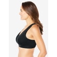 thumbnail image 3 of Comfort Choice Women's Plus Size Wireless Back-Close Lounge Bra, 3 of 6