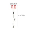 thumbnail image 3 of Dienrx Clearance Log Tongs Firewood Grabber, Brennholzzange Holzschraubstock Feuerzange Greifzange Clamp Feuerholzzange Mehrzweckzange Schwere Kaminzange Brennholzgreifer Aus Edelstahl Rostfreier, 3 of 9