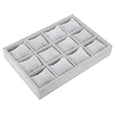 thumbnail image 3 of Caja de almacenamiento de relojes, 12 rejillas Almacenamiento de relojes Organizador de relojes Estuche de almacenamiento de relojes Confiabilidad excepcional Jadeshay A, 3 of 8