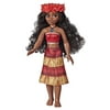 Disney Princess Musical Moana Fashion Doll with Shell Necklace, Sings How Far I'll Go, Toy for 3 Year Olds & Up , Brown
