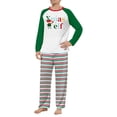 thumbnail image 3 of Onlypjs Family Matching Christmas Pajamas – Xmas Elf Striped Holiday Sleepwear Sets for Women, Men, 3 of 8
